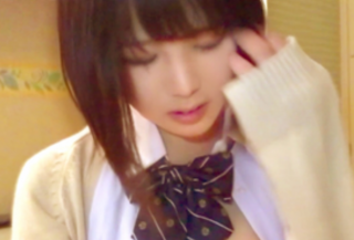 Unauthorized Outflow 18 Year Old Underground Idol G Cup Is A Foul In Her Uniform