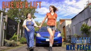 [GirlsOutWest] Juliette And Max Peach Give Us A Lift (23.06.17)