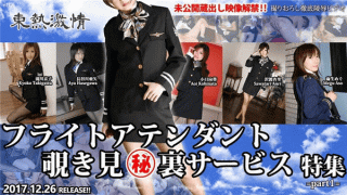 Tokyo Hot n1275 TOKYO HOT AV FIRST EXTENDED FLIGHT ATTENDANT peeping Sex back services Special part 1