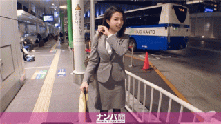 Nanpa 200GANA-1787 Bus terminal Nanpa 18 Hikaru 23 years old Sales manager of a pharmaceutical company