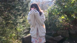 Half-price opening campaign Outdoor exposure Forcibly take out a sensitive slender beautiful mature woman and cum inside SEX Dirty woman who squirts while being shy - Part 2