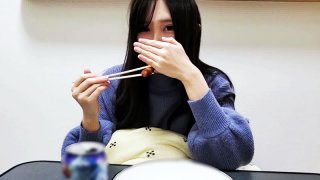 No Fair-skinned ex-girlfriend on a slope I cooked a vaginal cum shot of ex-girlfriend with flirting on the bed